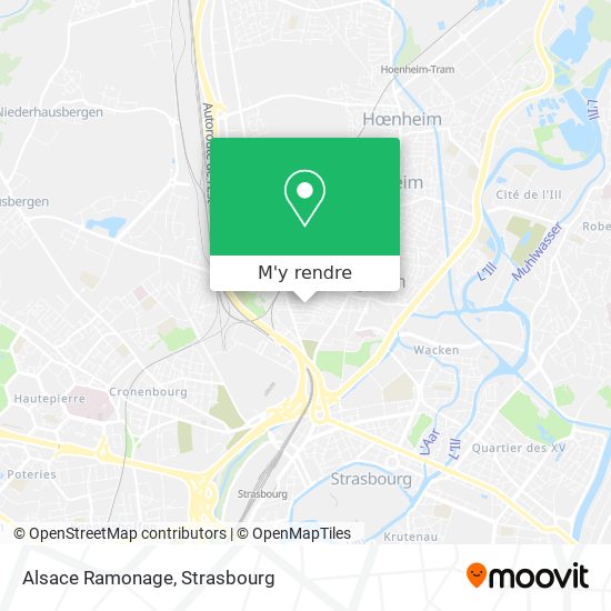Alsace Ramonage plan