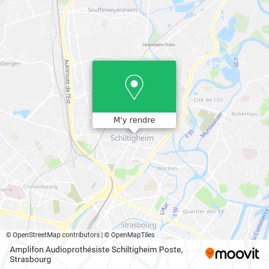Amplifon Audioprothésiste Schiltigheim Poste plan
