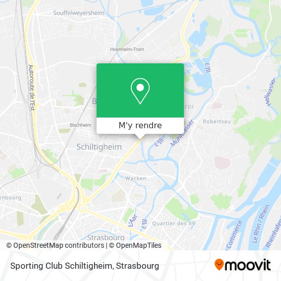 Sporting Club Schiltigheim plan