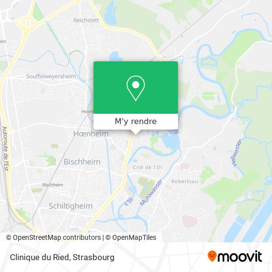 Clinique du Ried plan
