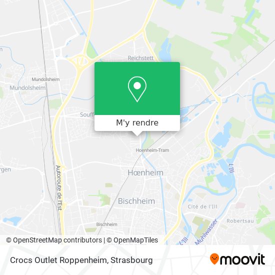 Crocs Outlet Roppenheim plan