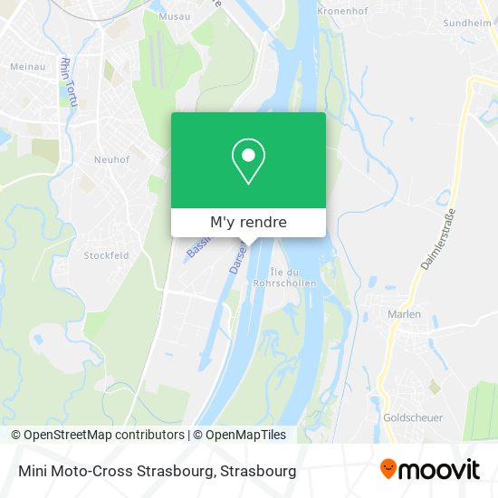 Mini Moto-Cross Strasbourg plan