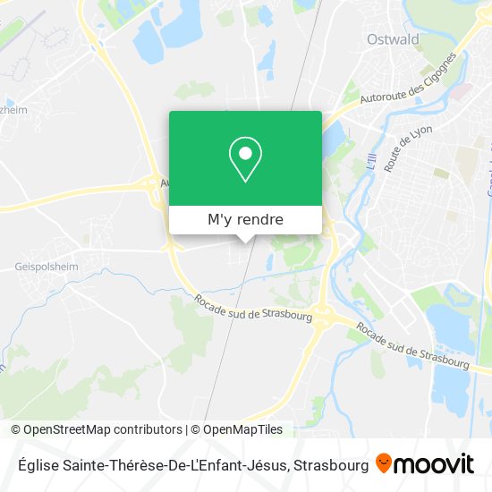 Église Sainte-Thérèse-De-L'Enfant-Jésus plan