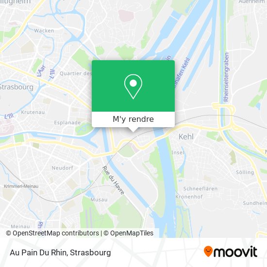 Au Pain Du Rhin plan