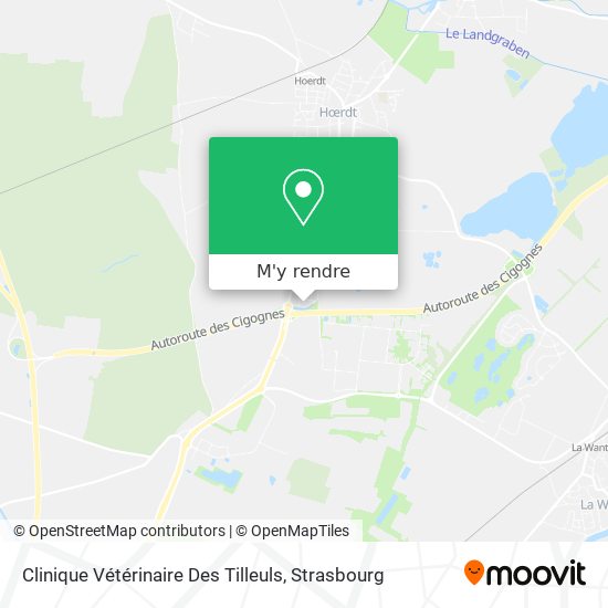 Clinique Vétérinaire Des Tilleuls plan