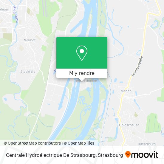 Centrale Hydroélectrique De Strasbourg plan