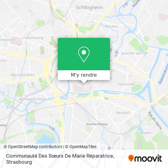 Communauté Des Sœurs De Marie Réparatrice plan
