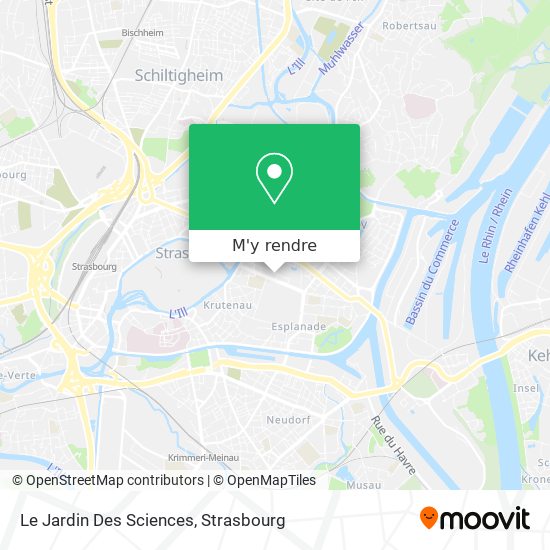 Le Jardin Des Sciences plan
