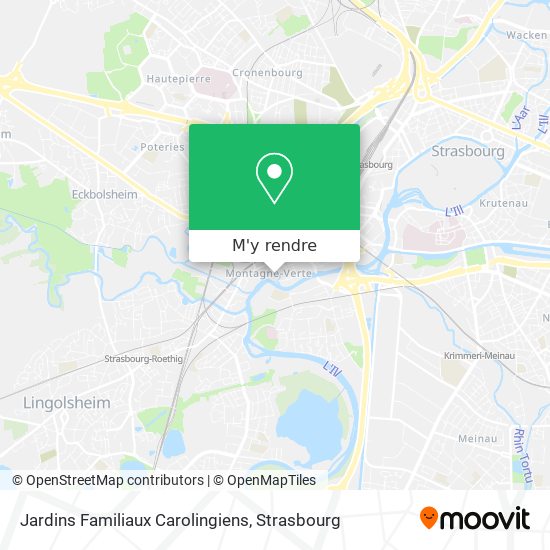 Jardins Familiaux Carolingiens plan