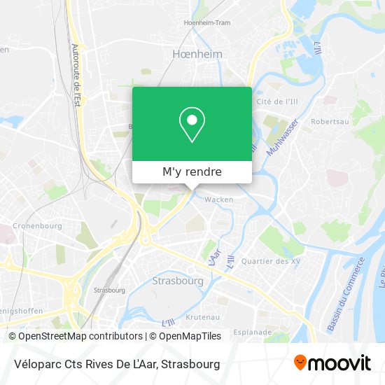 Véloparc Cts Rives De L'Aar plan