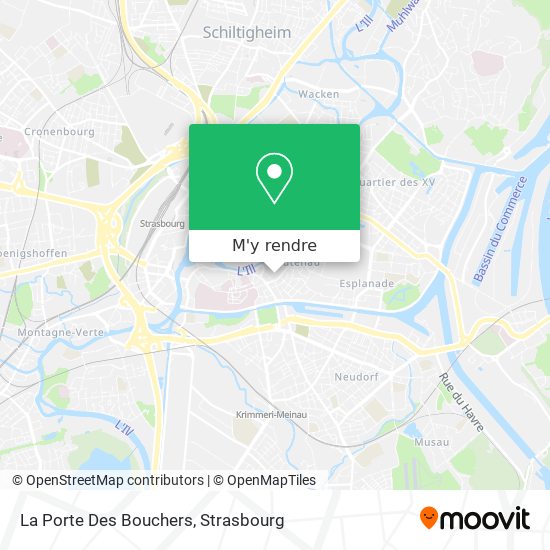 La Porte Des Bouchers plan