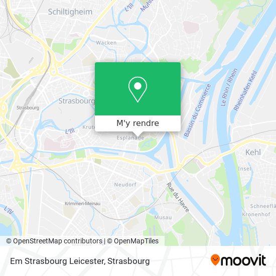 Em Strasbourg Leicester plan