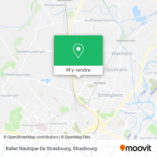 Ballet Nautique De Strasbourg plan
