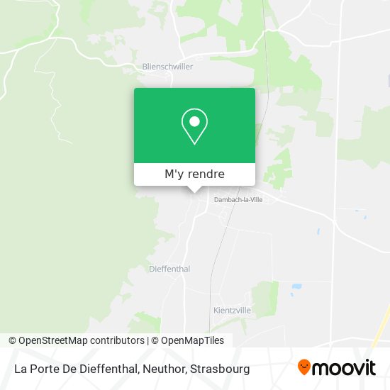 La Porte De Dieffenthal, Neuthor plan