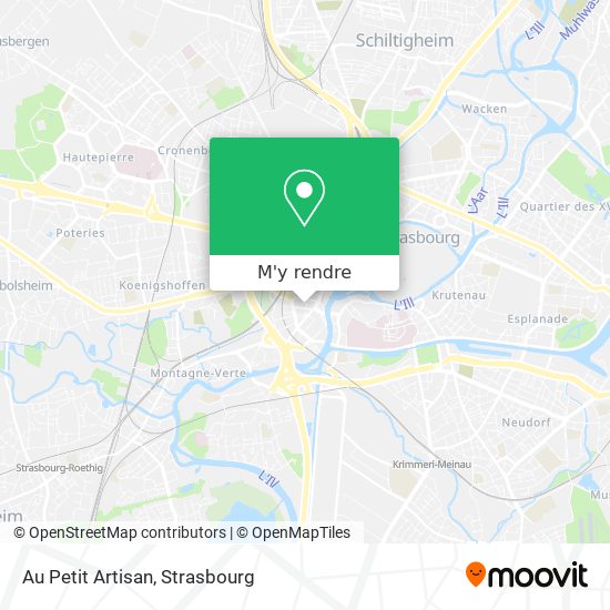 Au Petit Artisan plan