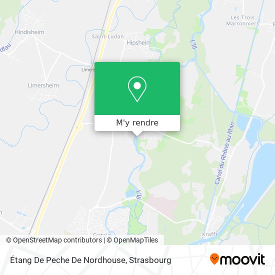 Étang De Peche De Nordhouse plan