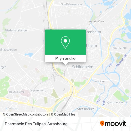 Pharmacie Des Tulipes plan