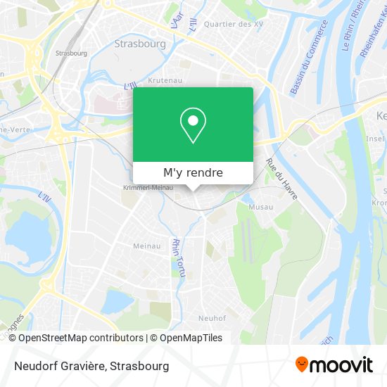 Neudorf Gravière plan