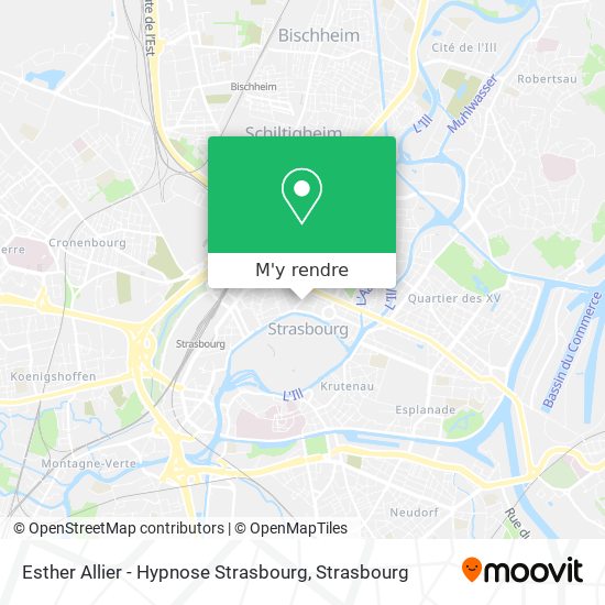 Esther Allier - Hypnose Strasbourg plan