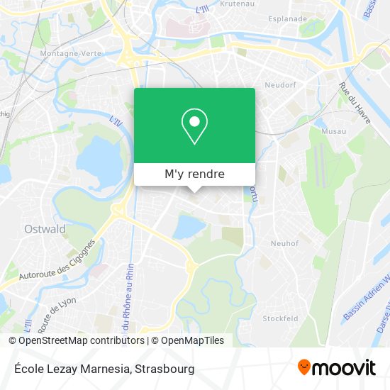 École Lezay Marnesia plan