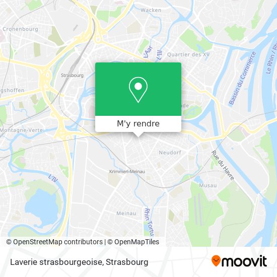 Laverie strasbourgeoise plan