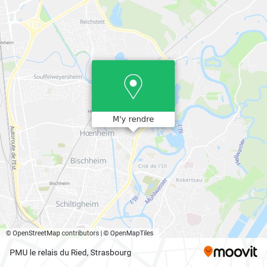 PMU  le relais du Ried plan