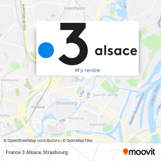 France 3 Alsace plan