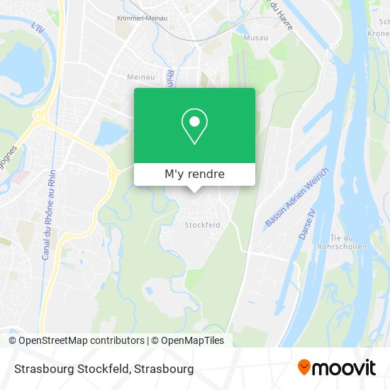 Strasbourg Stockfeld plan