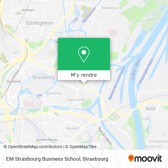 EM Strasbourg Business School plan