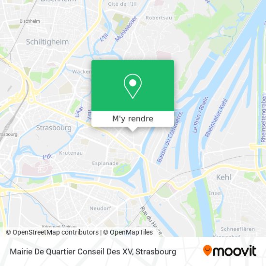 Mairie De Quartier Conseil Des XV plan