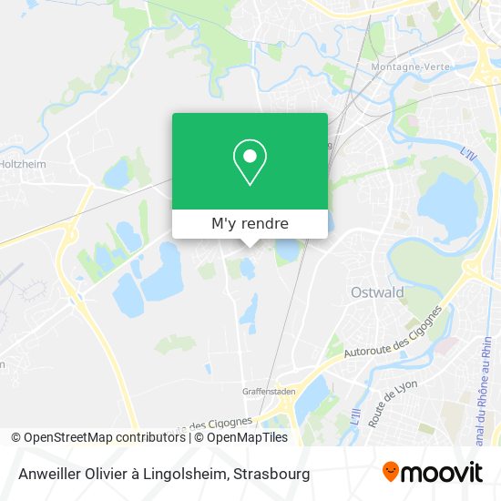 Anweiller Olivier à Lingolsheim plan