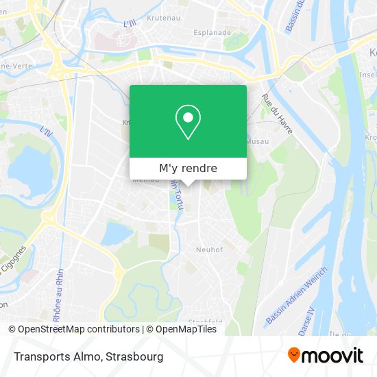 Transports Almo plan