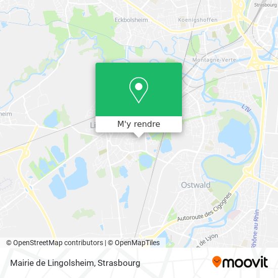 Mairie de Lingolsheim plan