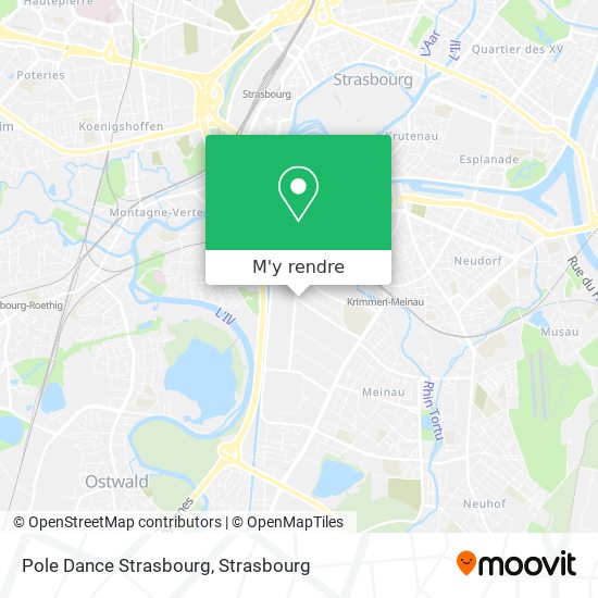 Pole Dance Strasbourg plan