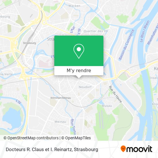 Docteurs R. Claus et I. Reinartz plan