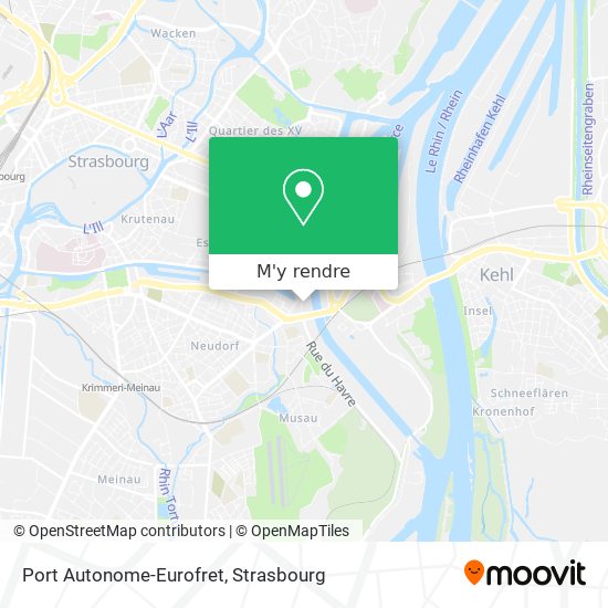 Port Autonome-Eurofret plan