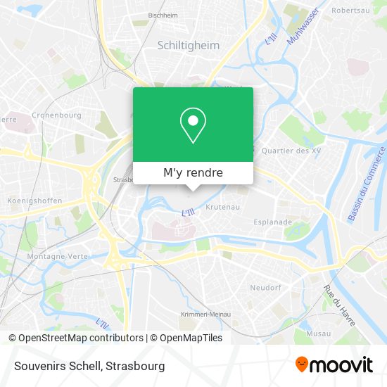 Souvenirs Schell plan