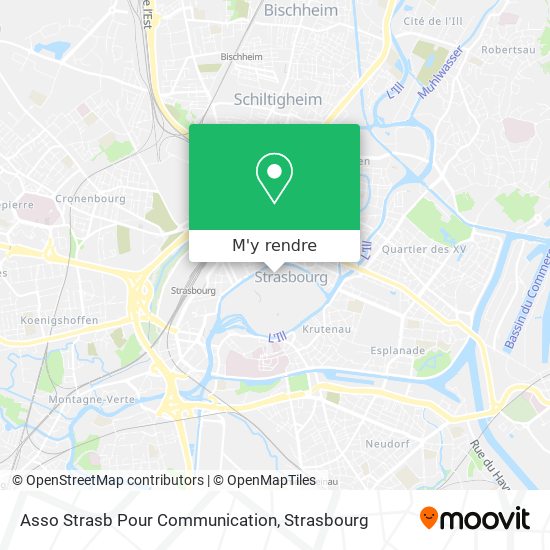 Asso Strasb Pour Communication plan
