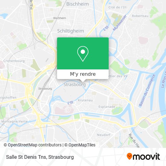 Salle St Denis Tns plan