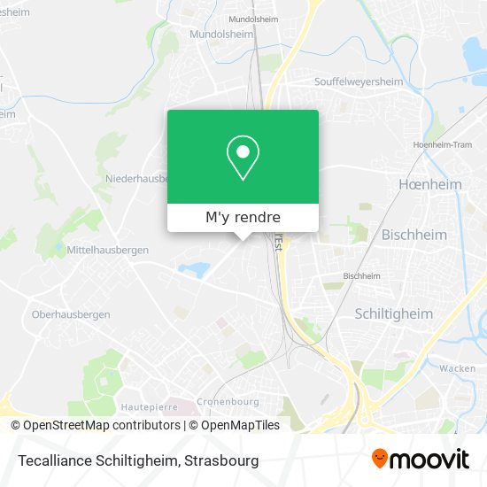 Tecalliance Schiltigheim plan