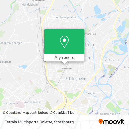 Terrain Multisports Colette plan