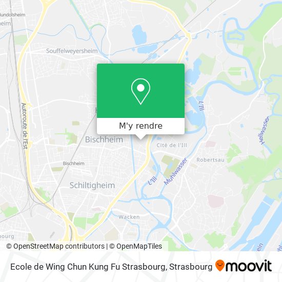 Ecole de Wing Chun Kung Fu Strasbourg plan