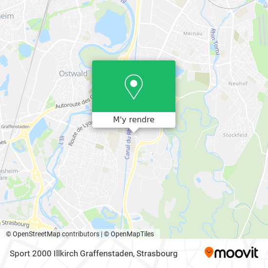 Sport 2000 Illkirch Graffenstaden plan