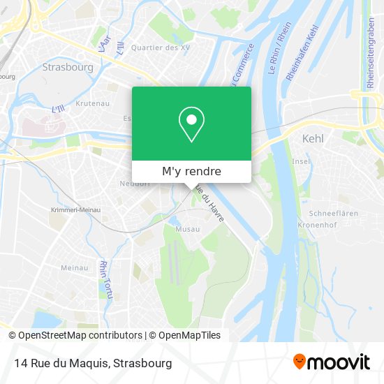 14 Rue du Maquis plan