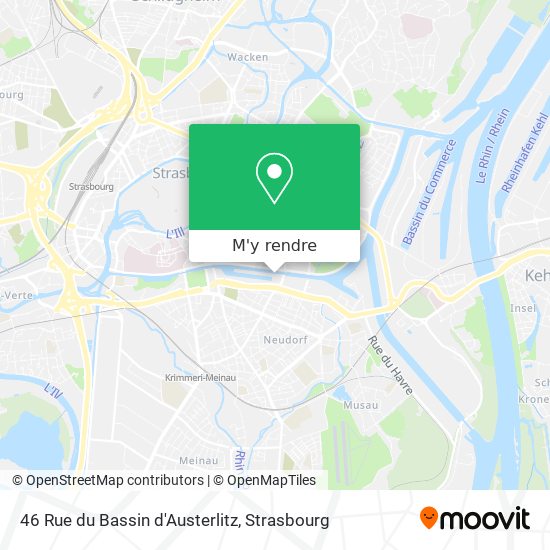 46 Rue du Bassin d'Austerlitz plan
