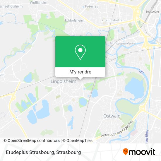 Etudeplus Strasbourg plan