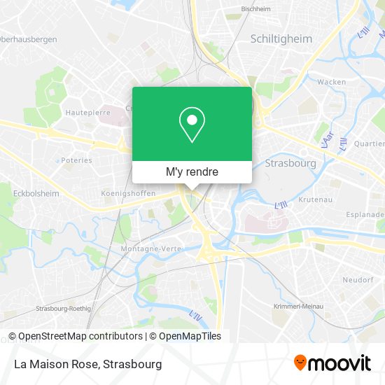 La Maison Rose plan
