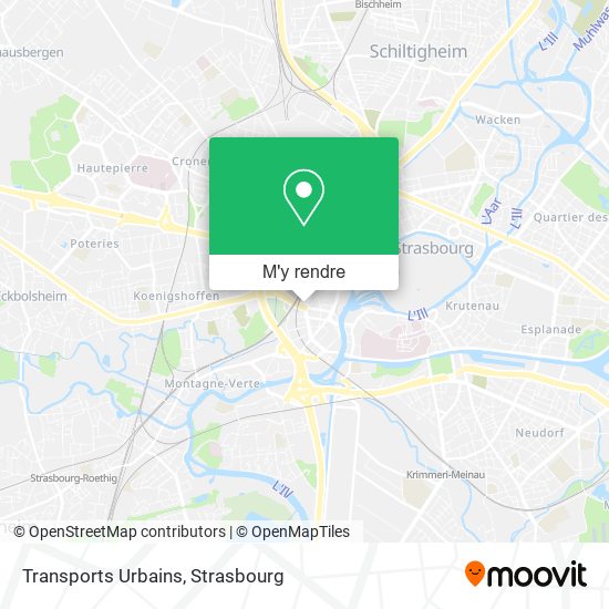 Transports Urbains plan