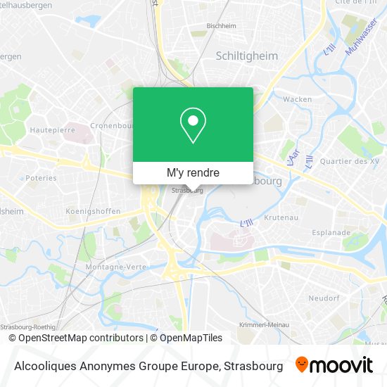 Alcooliques Anonymes Groupe Europe plan