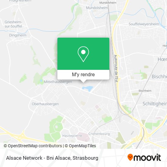Alsace Network - Bni Alsace plan